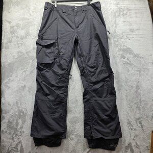 Burton Snow Pants Mens XL Black DRYRIDE Waterproof Cargo Snowboard Ski Winter